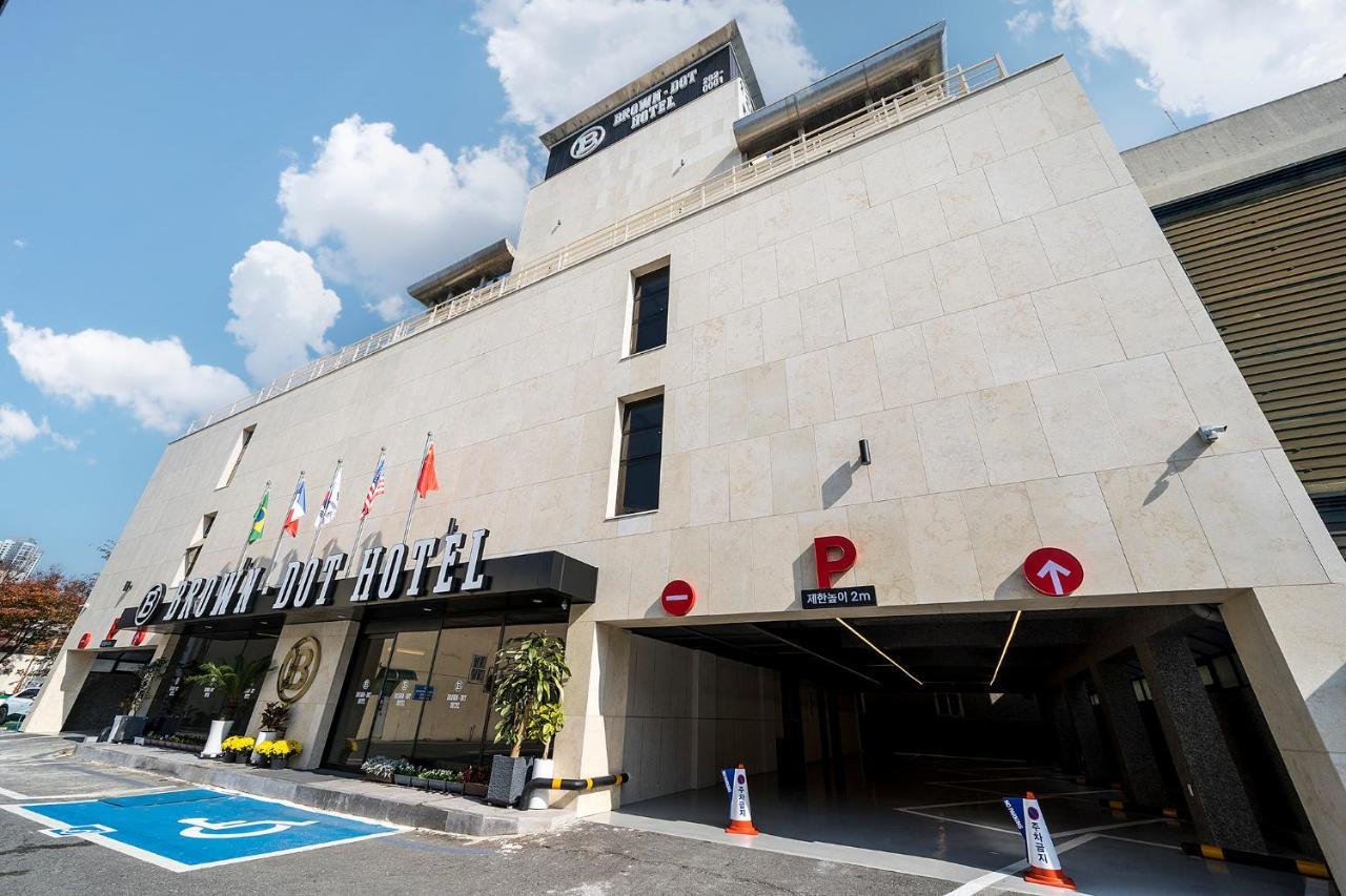 Brown Dot Hotel Pyeonghwa Plaza 木浦市 エクステリア 写真